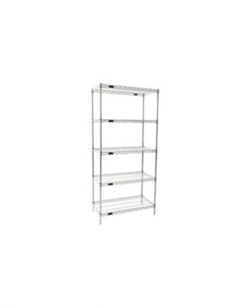 Cleanroom Equipment - Durable Cleanroom Equipment - Reliable Cleanroom Equipment - EAGLEgard Wire Shelving Rack by Cleatech LLC